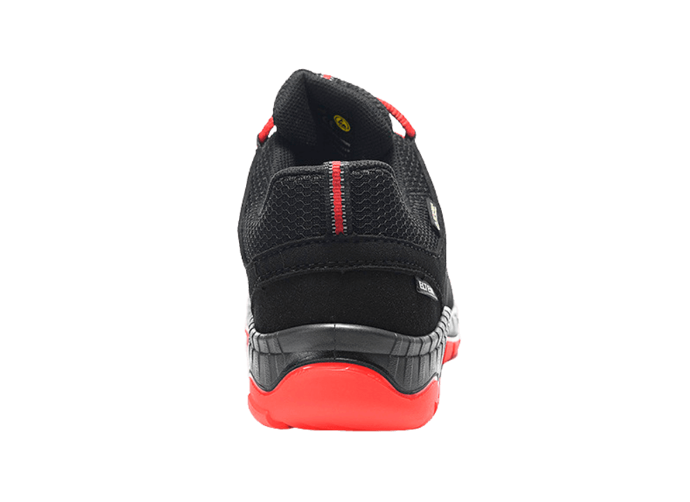 Achter aanzicht Elten MADDOX GTX W black-red Low ESD S3S CI