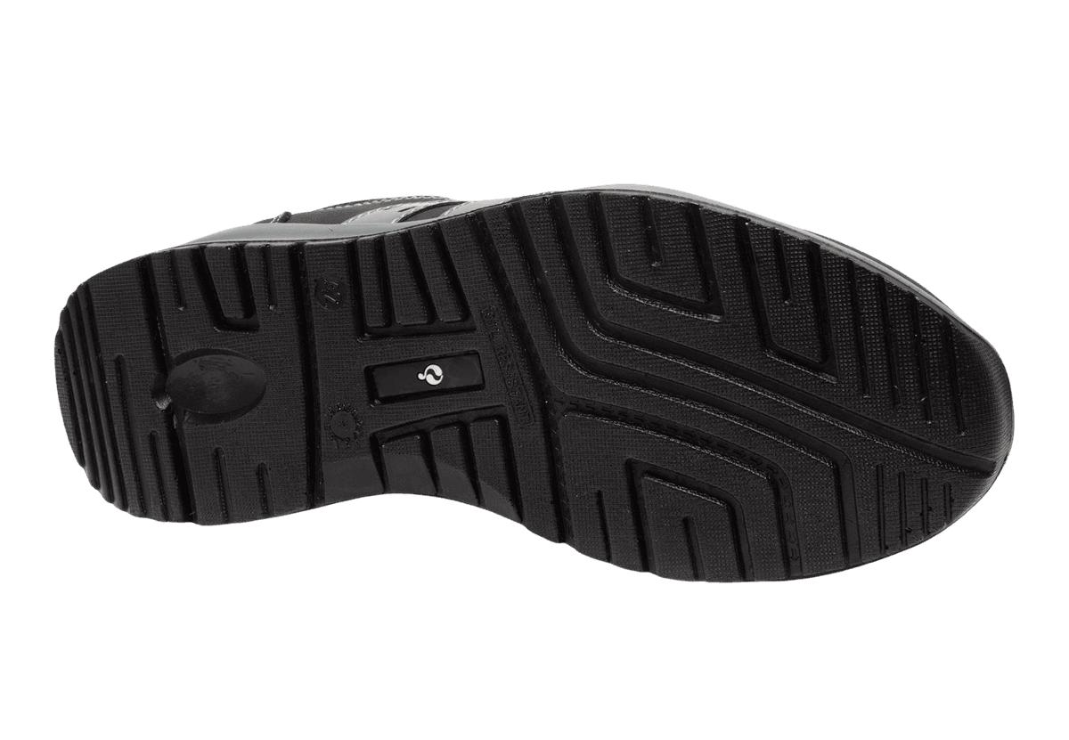 Zool aanzicht Quick Sport laag zwart