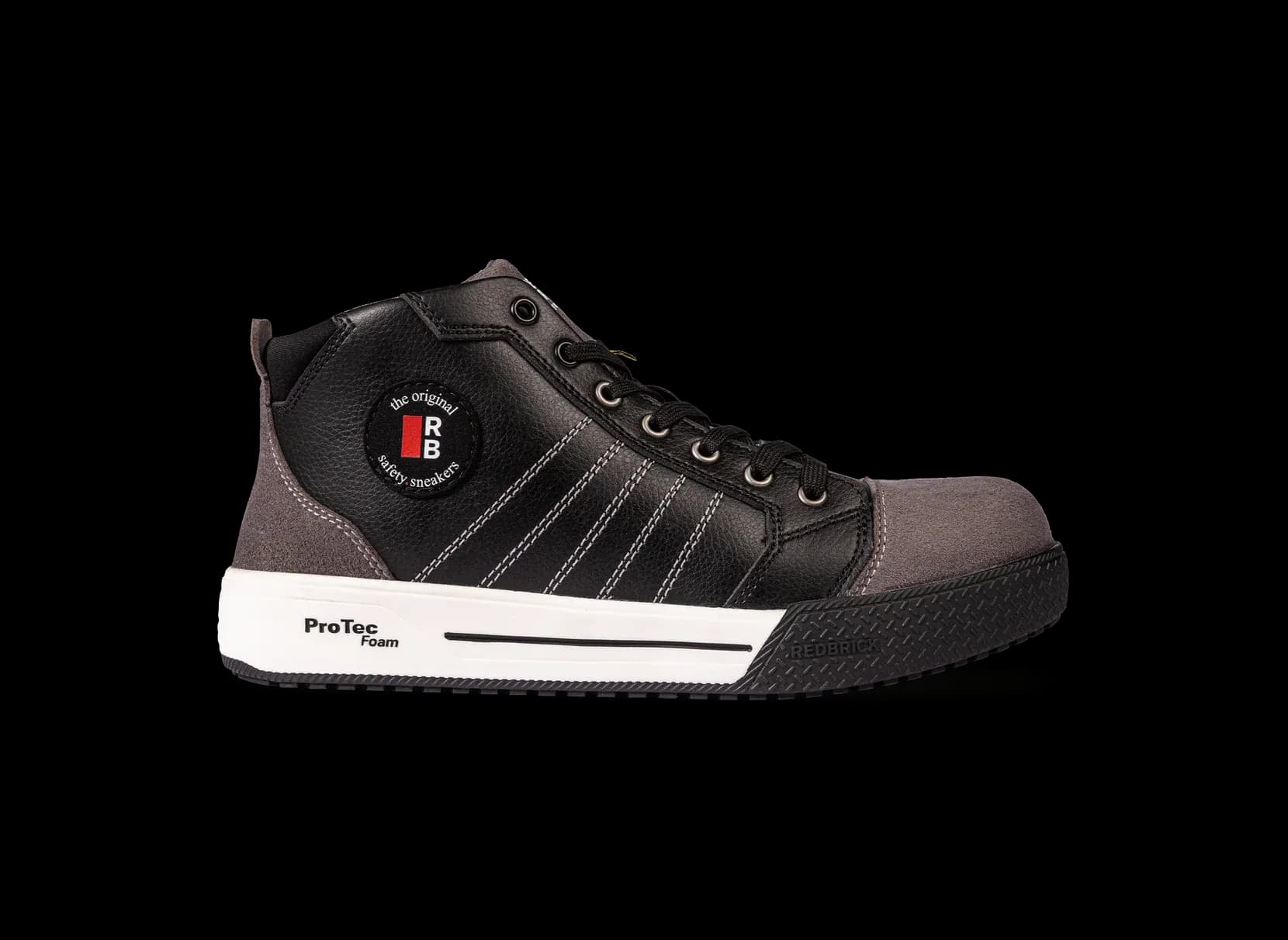 Rechte Seitenansicht Redbrick Dunk High Sicherheitsschuh