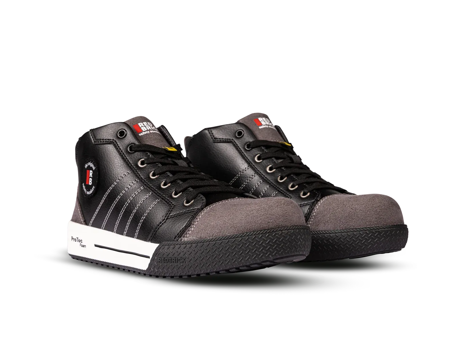 Widok z przodu pary butów ochronnych Redbrick Dunk High