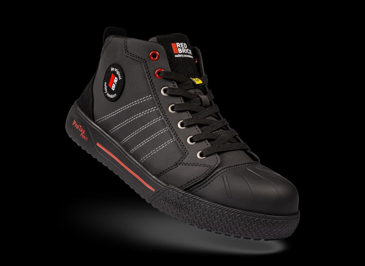 Floating Redbrick Champ High work shoe