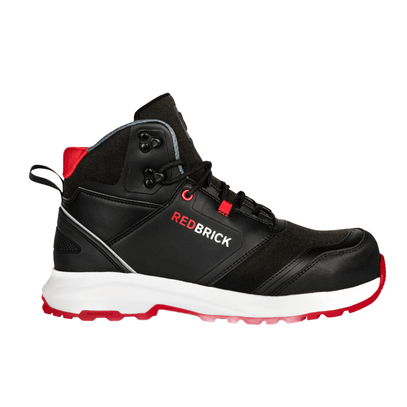 Redbrick Pulse Hoog - Zwart/Rood