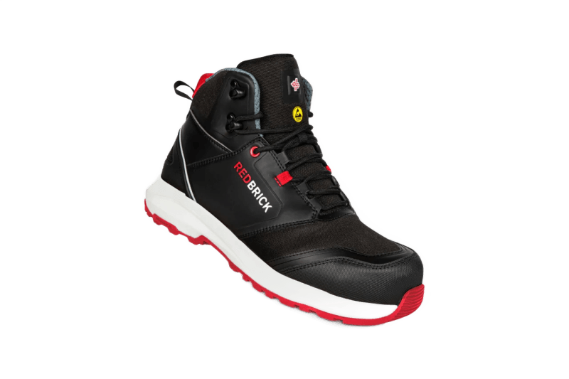 Redbrick Pulse Hoog - Zwart/Rood