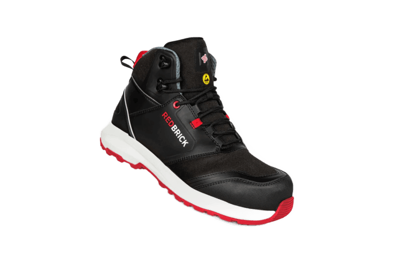 Redbrick Pulse Hoog - Zwart/Rood