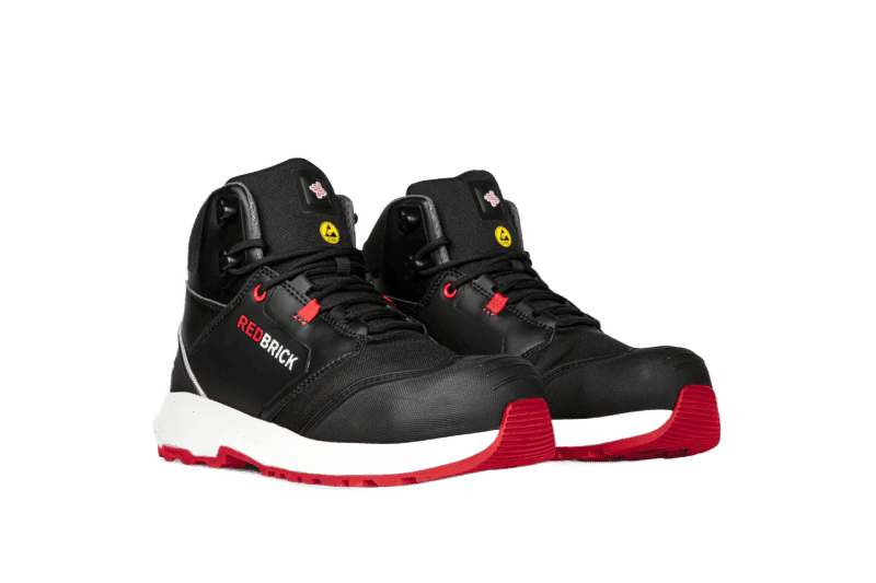 Redbrick Pulse Hoog - Zwart/Rood