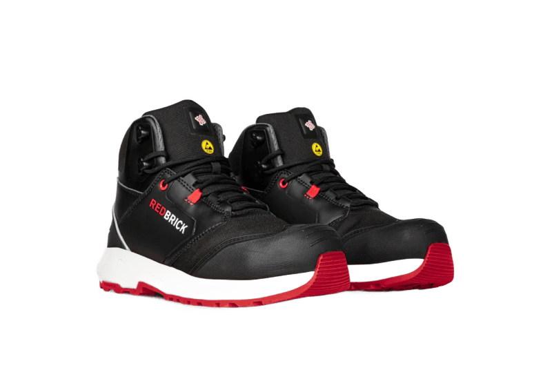 Redbrick Pulse Overnose High - Zwart/Rood
