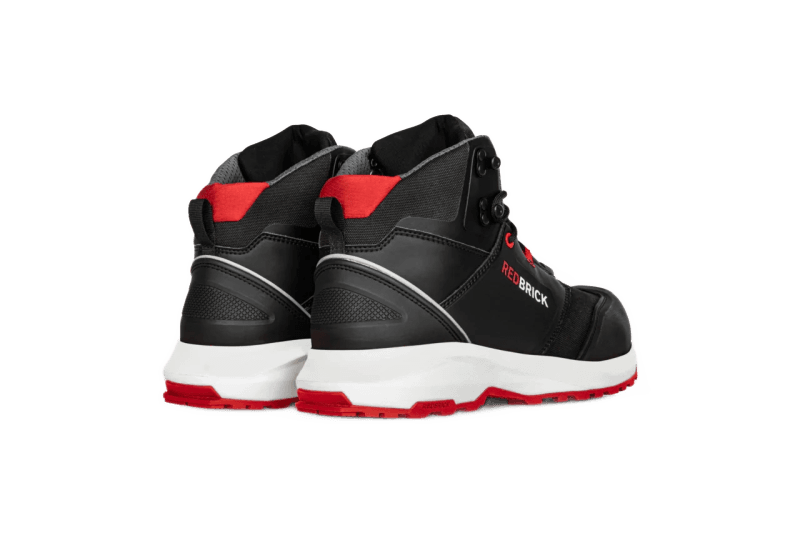 Redbrick Pulse Speed Lace High - Zwart/Rood