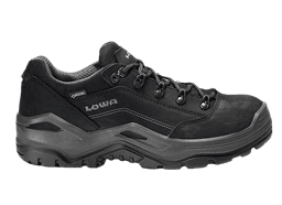 Widok z boku LOWA RENEGADE Work GTX czarny Lo S3 CI
