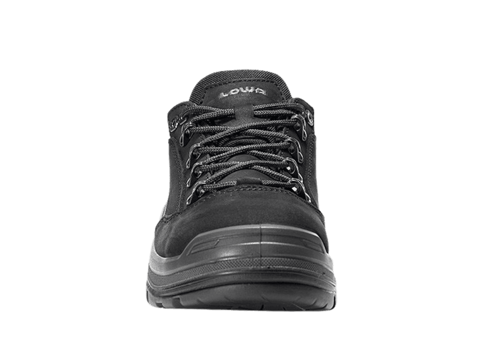Voor aanzicht LOWA RENEGADE Work GTX black Lo S3 CI
