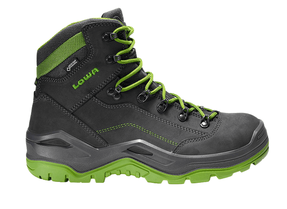 Widok z boku RENEGADE Work GTX zielony Mid S3S CI