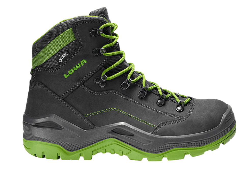 Widok z boku RENEGADE Work GTX zielony Mid S3S CI