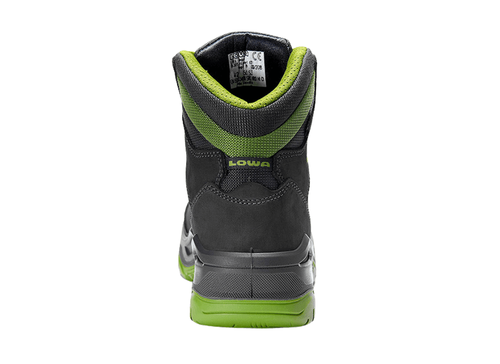 Rückansicht RENEGADE Work GTX grün Mid S3S CI