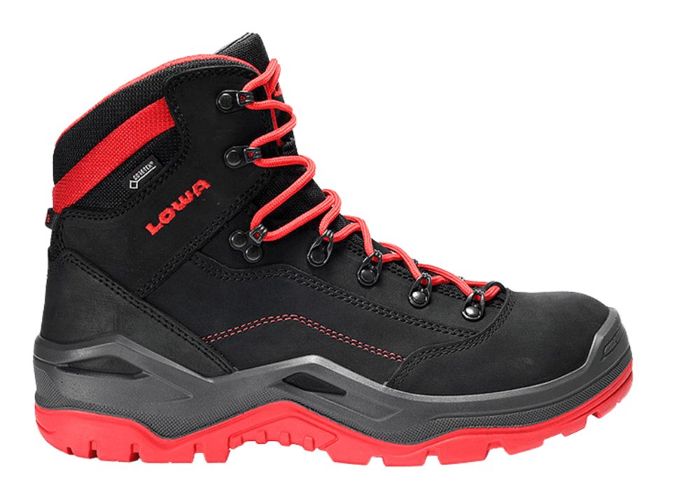 Seitenansicht RENEGADE Work GTX rot Mid S3S CI