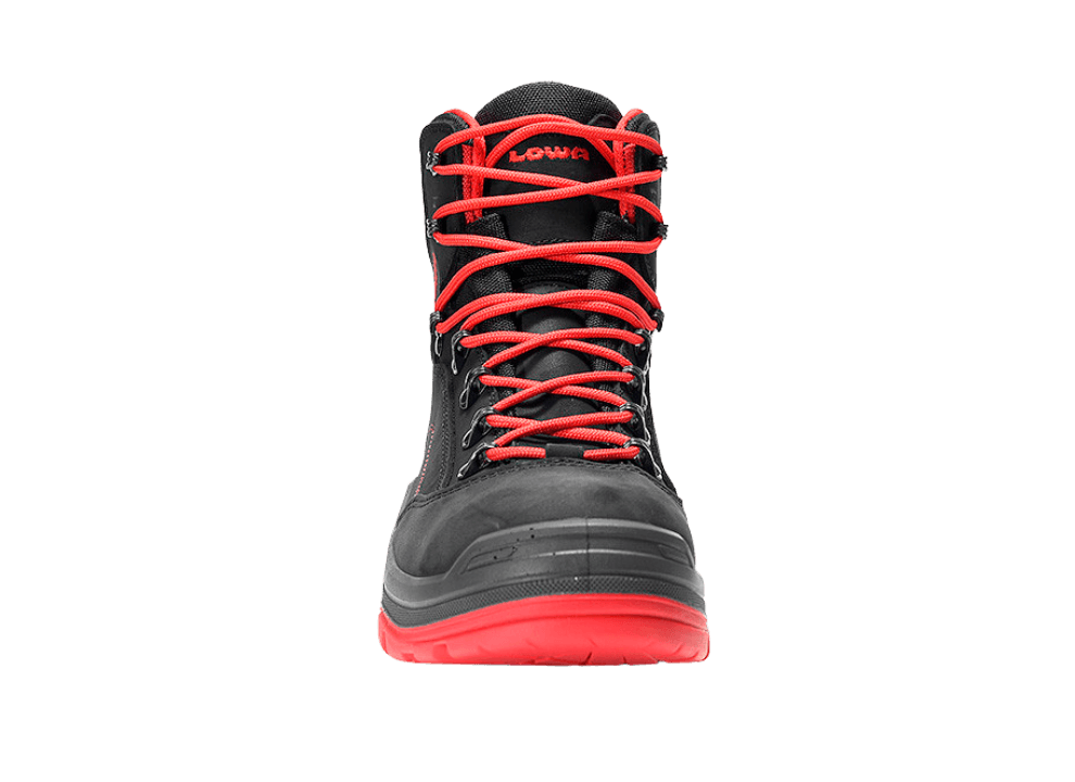 front view RENEGADE Work GTX red Mid S3S CI