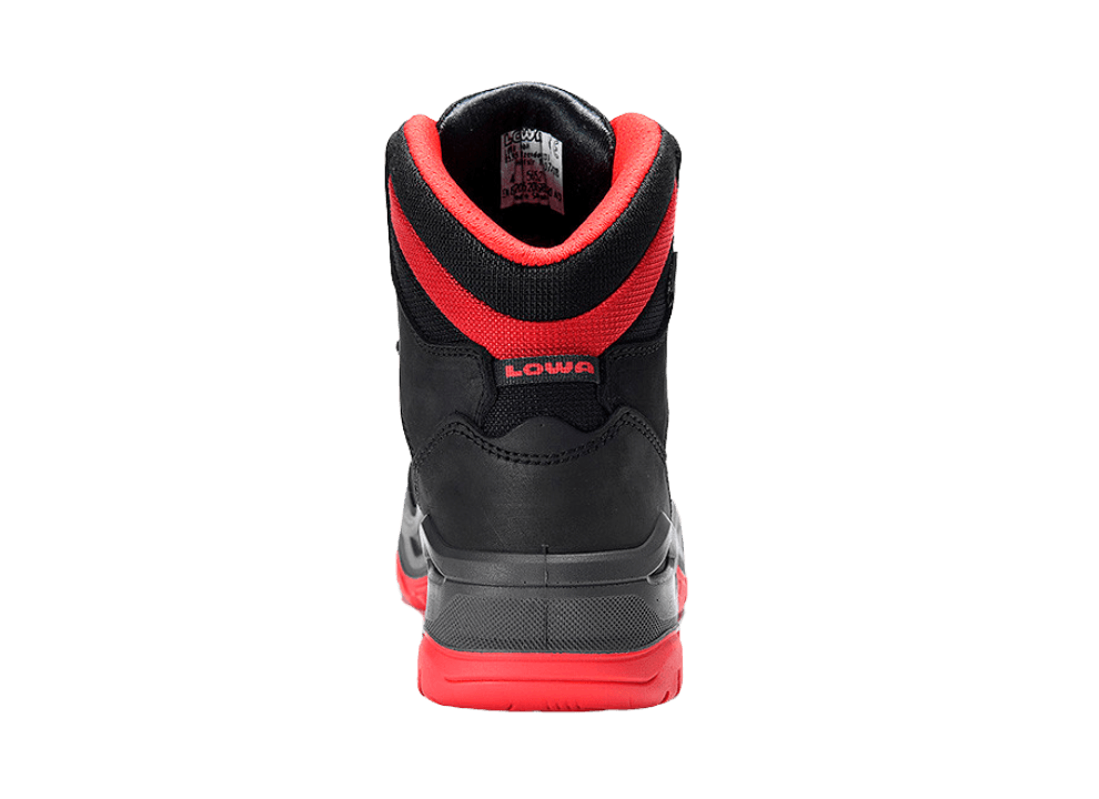 achter aanzicht RENEGADE Work GTX red Mid S3S CI