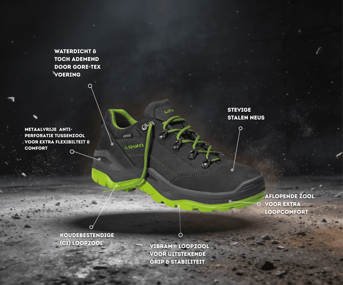 Lowa Renegade Work low Spezifikationen