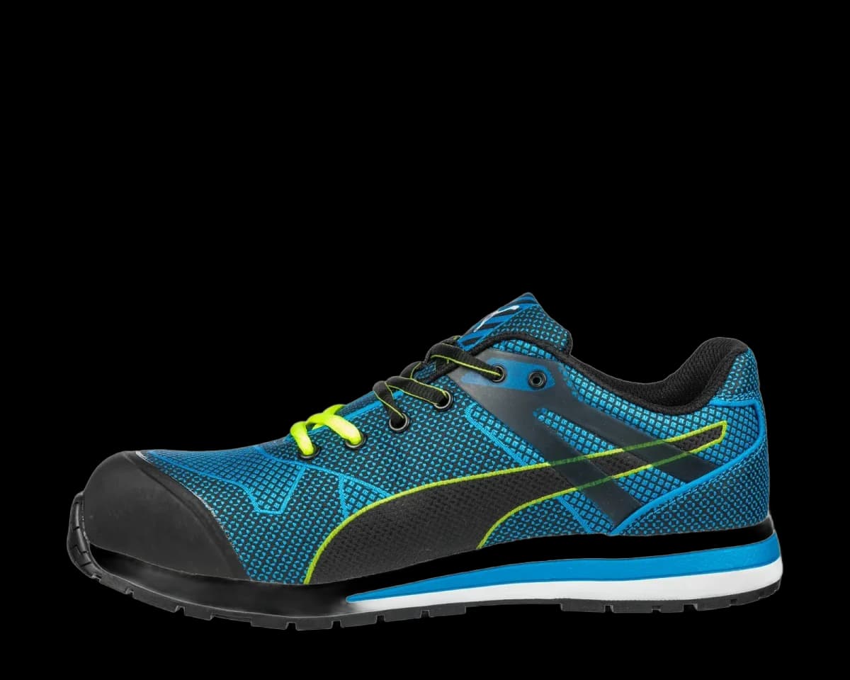 Linker zijaanzicht Puma Blaze Knit low