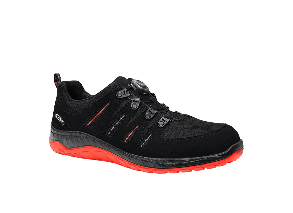 Atmospheric image Elten MADDOX BOA black-red Low ESD S3S