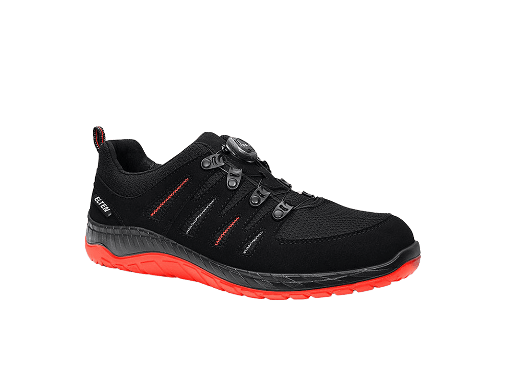 Stimmungsbild Elten MADDOX BOA schwarz-rot Low ESD S3S