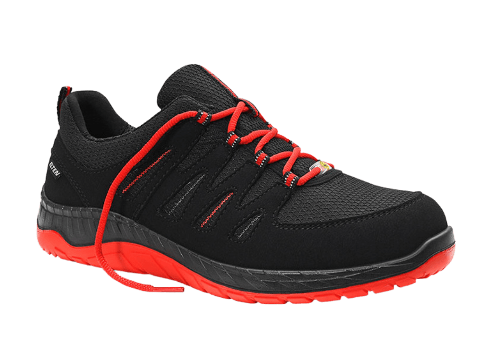 Obrazek Elten S3S MADDOX czarno-czerwony Niski ESD GTX