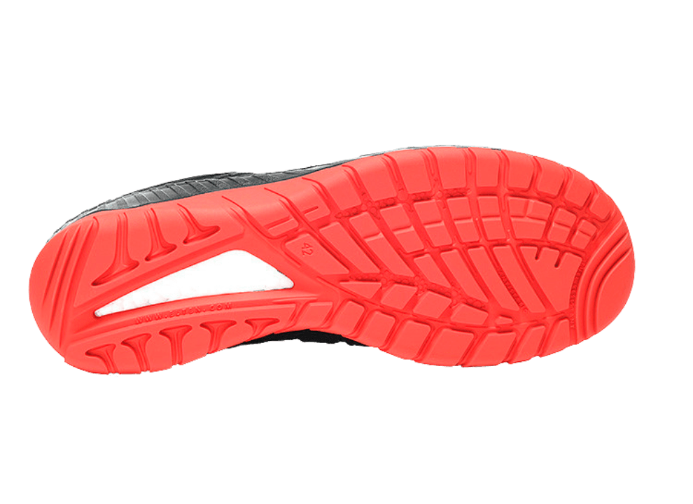 Sole view Elten MADDOX GTX W black-red Low ESD S3S CI