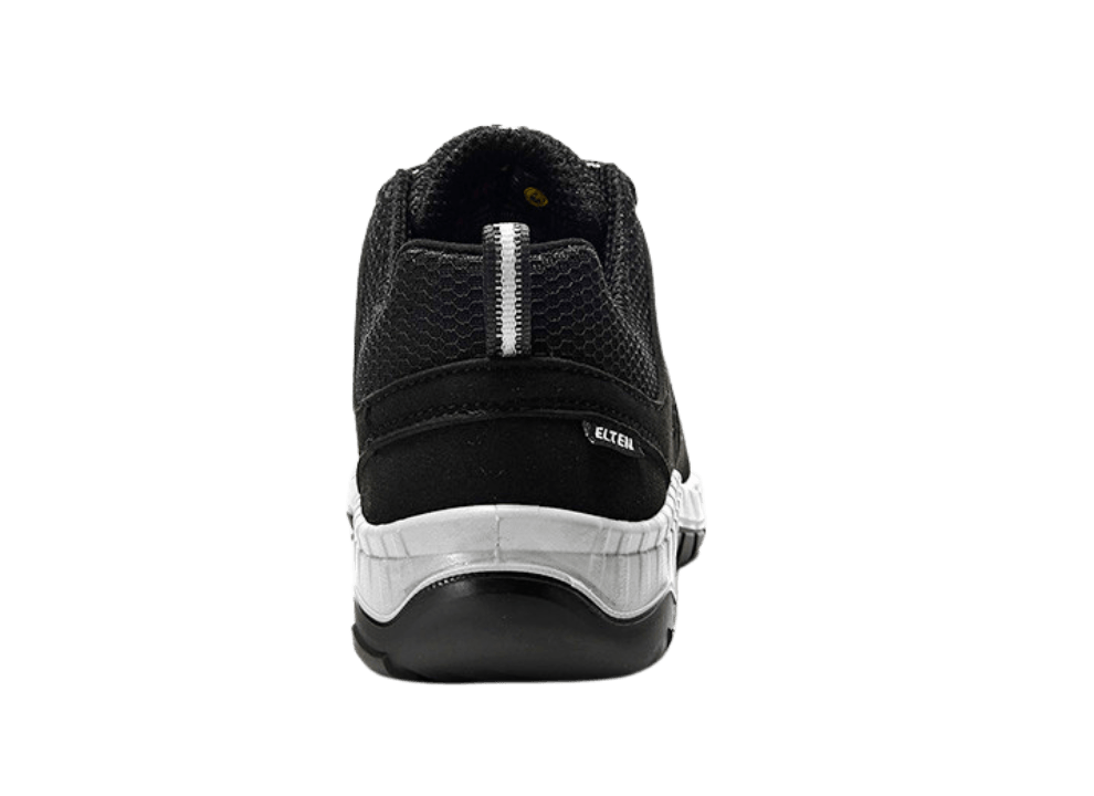 Rear view Elten MADDOX black-grey Low ESD S3S