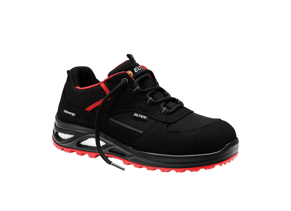 Atmospheric view of Elten HANNAH XXTL black-red Mid ESD S3S