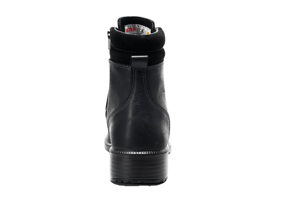 Achter aanzicht Elten NIKOLA black Mid ESD S2
