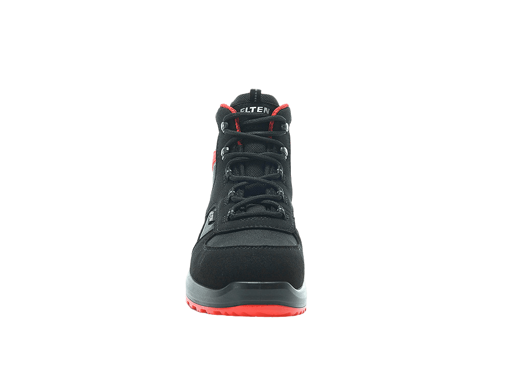 Voor aanzicht Elten HANNAH XXTL black-red Mid ESD S3S