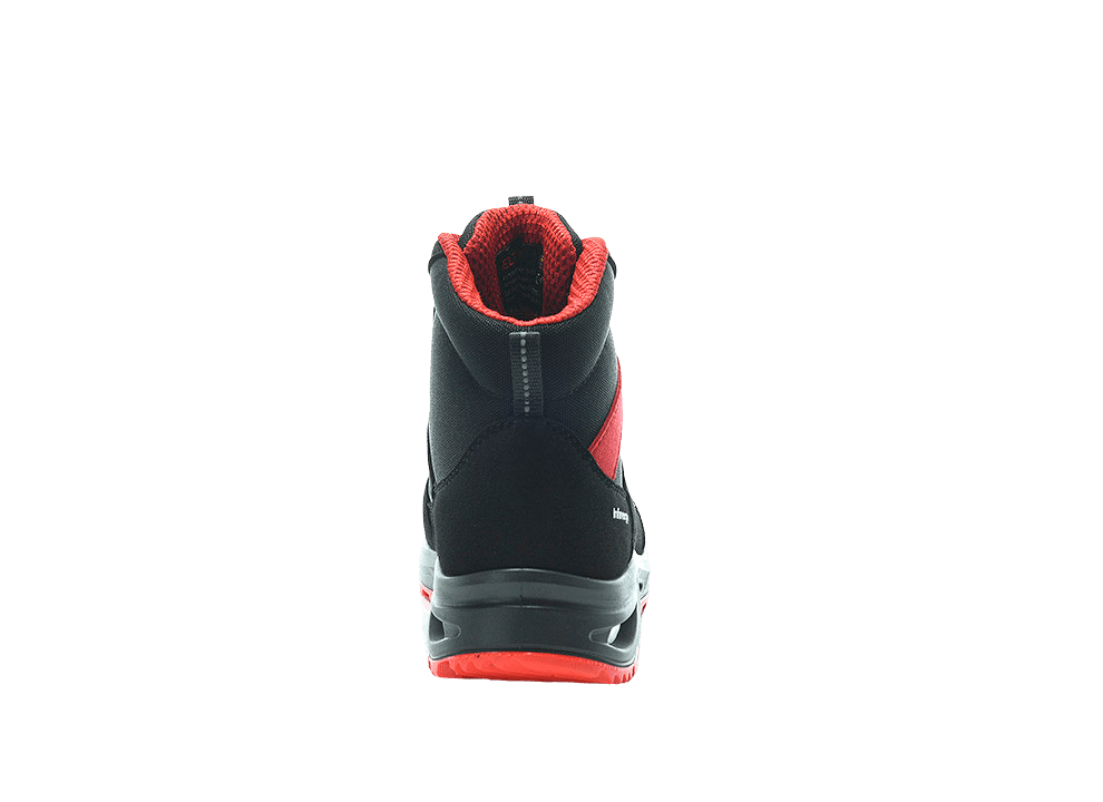 Back view Elten HANNAH XXTL black-red Mid ESD S3S
