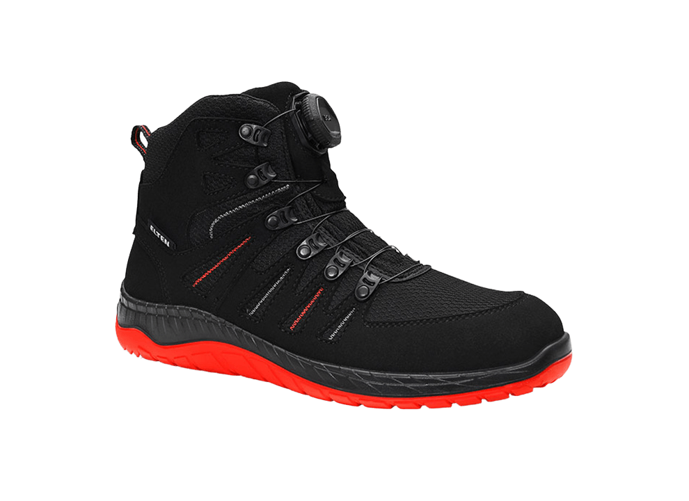 Stimmungsbild Ansicht Elten MADDOX GTX W schwarz-rot mid ESD S3S CI