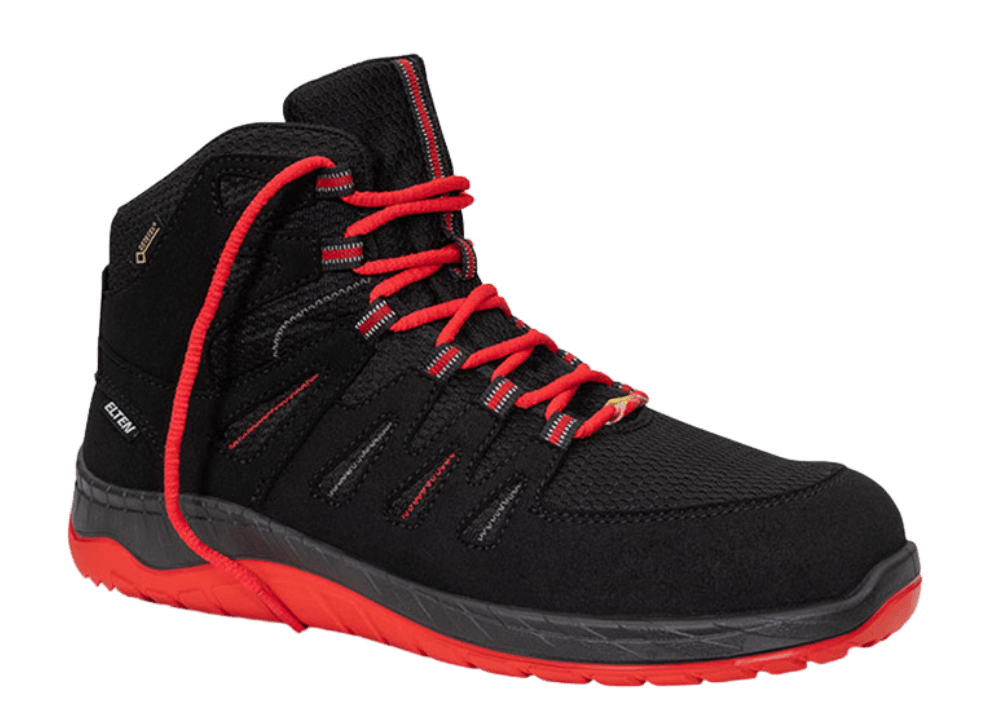 Atmospheric image Elten MADDOX GTX W black-red Mid ESD S3S CI