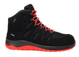 Side view Elten MADDOX GTX W black-red Mid ESD S3S CI