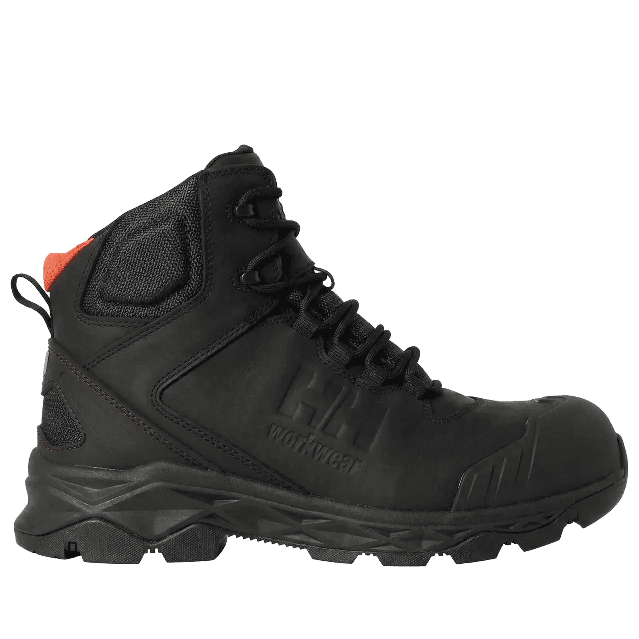 Prawy widok na półbuty robocze Helly Hansen Oxford mid