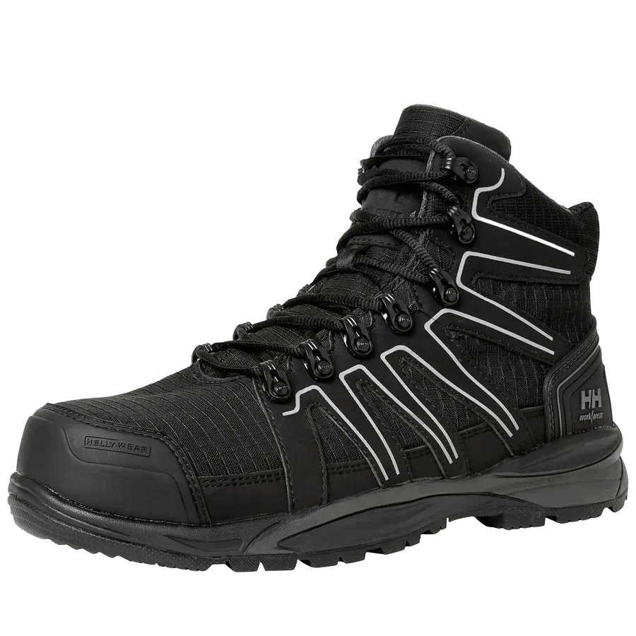 Left front view of Helly Hansen Manchester Mid S3S safety shoe