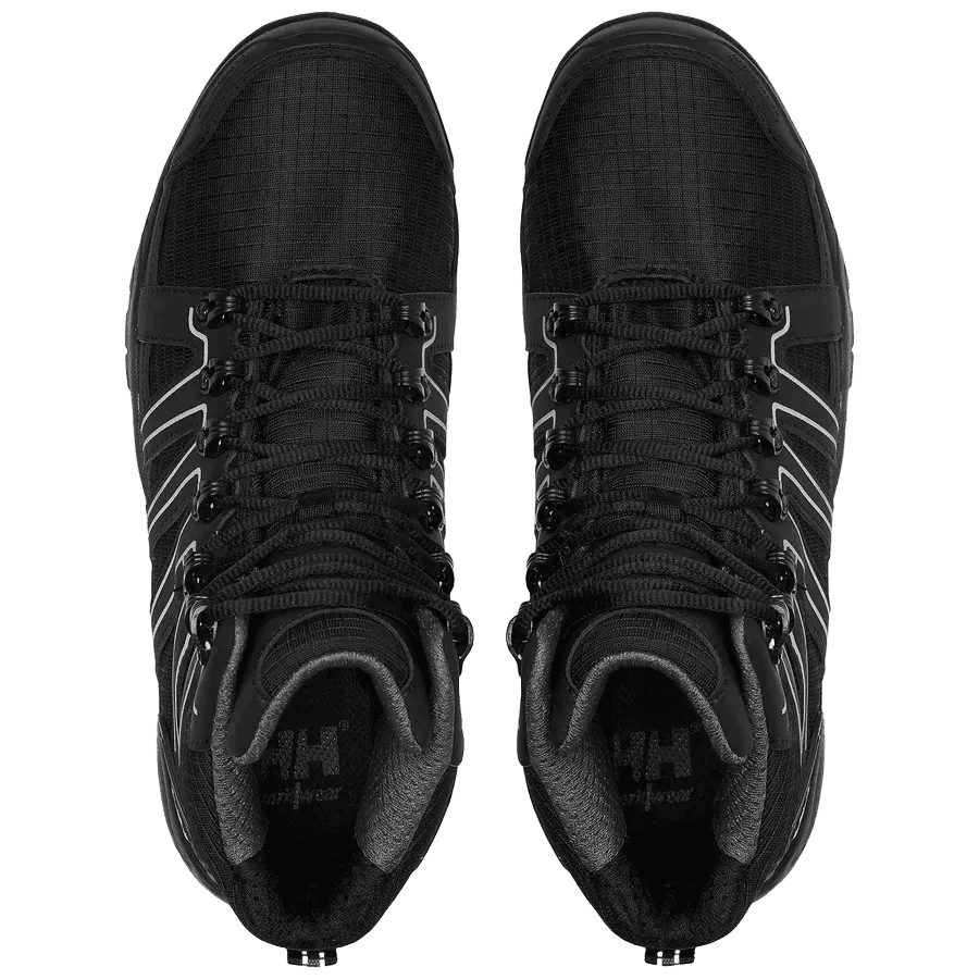 Boiven aanzicht Helly Hansen Manchester Mid S3S werkschoen