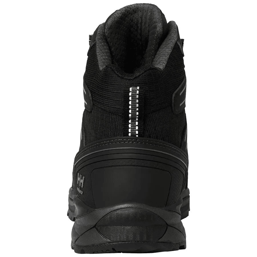Rear view heel of Helly Hansen Manchester Mid S3S work shoe