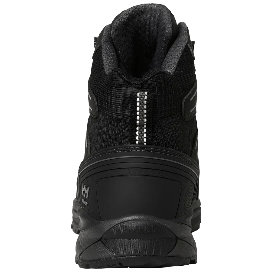 Rear view heel of Helly Hansen Manchester Mid S3S work shoe