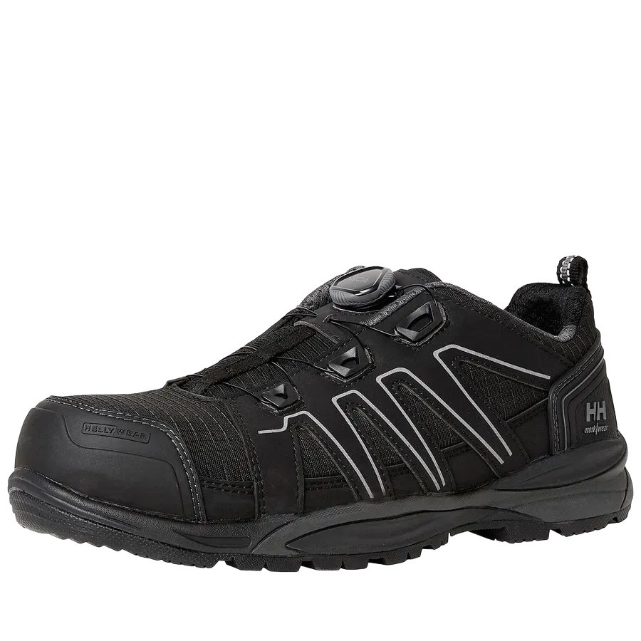 Left front view of Helly Hansen Manchester low BOA safety shoe