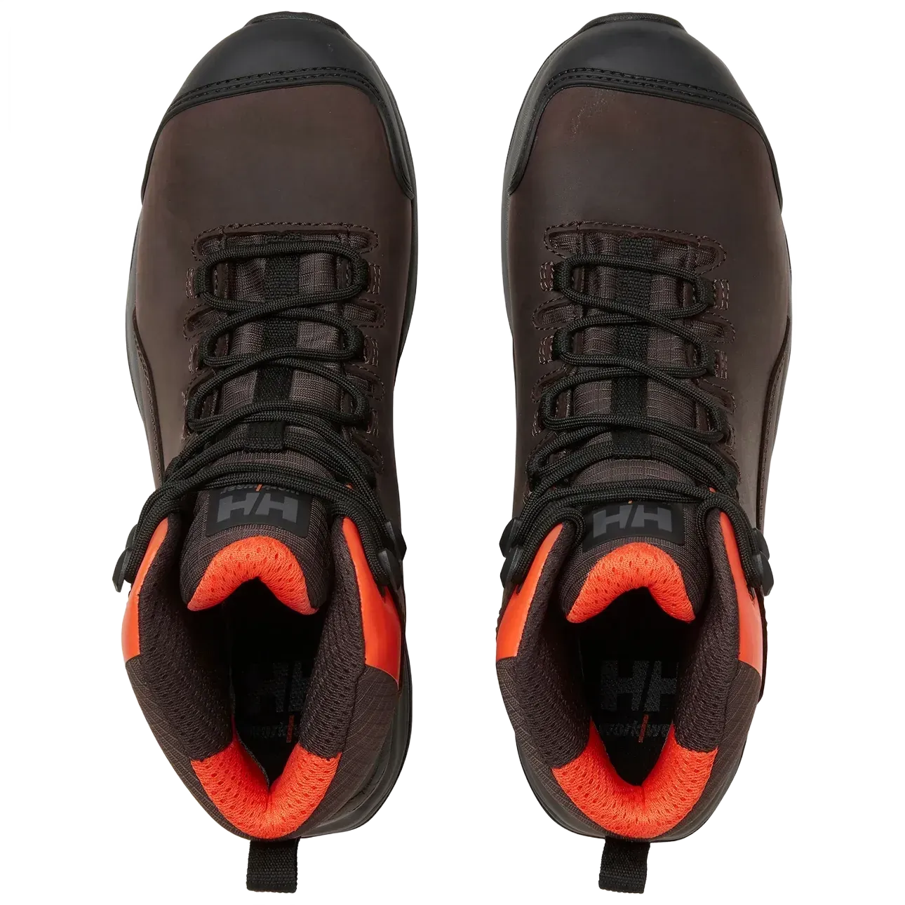 Bovenaanzicht een paar Helly Hansen Manchester werkschoenen