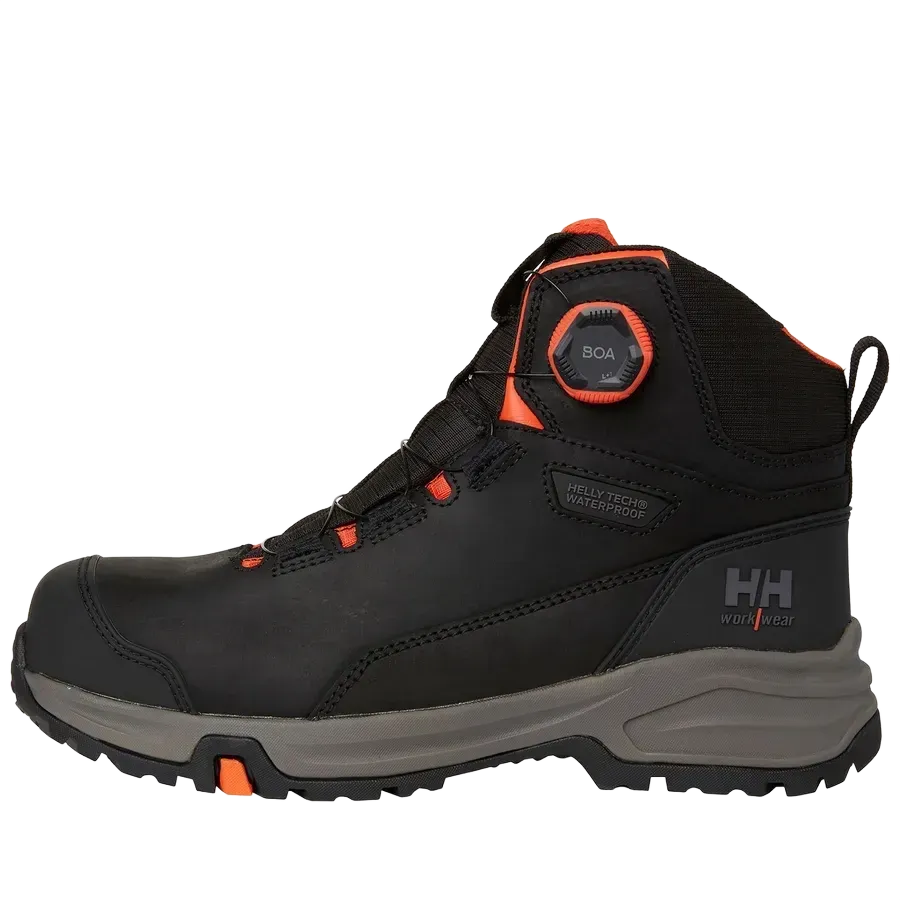 Left view of Helly Hansen Manchester LTR Mid Boa S7S