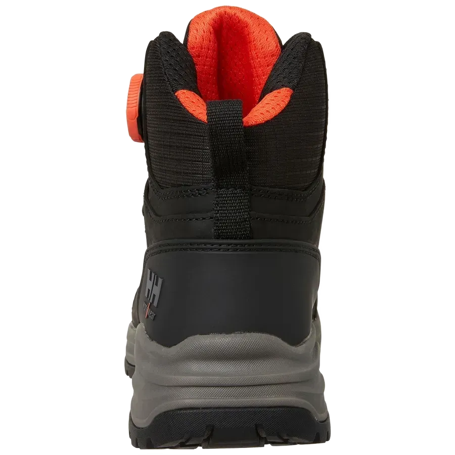 Rear view of Helly Hansen Manchester LTR Mid Boa S7S heel