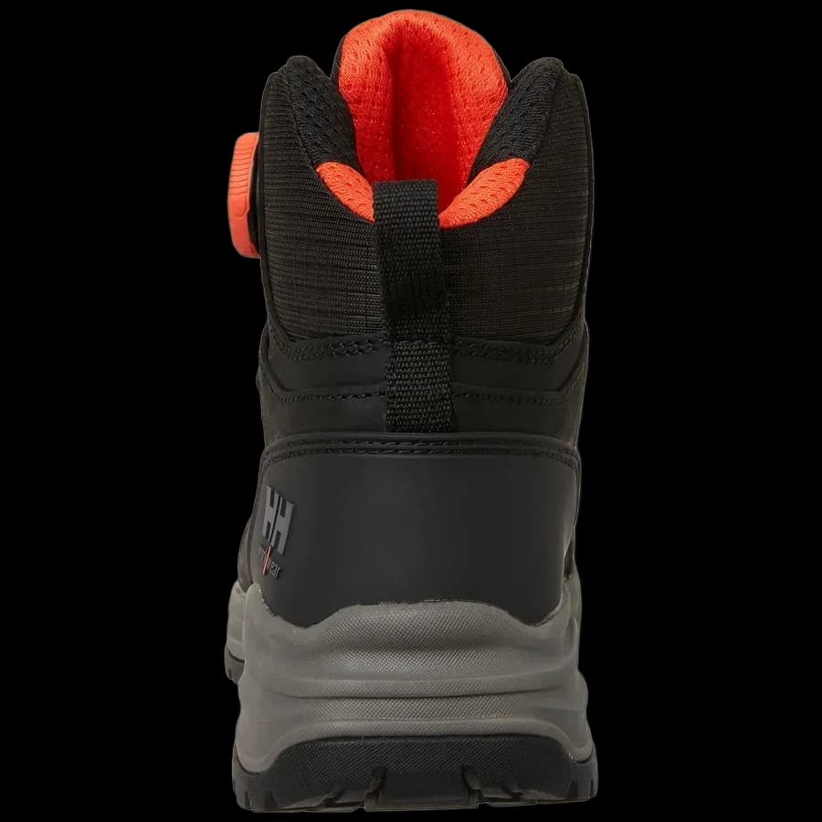 Tylny widok Helly Hansen Manchester LTR Mid Boa S7S z obcasem
