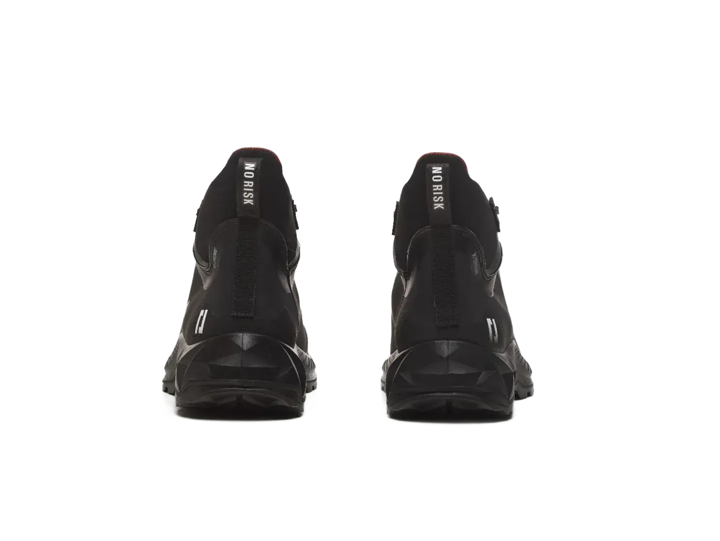 Hinteransicht No Risk X-treme Black Sicherheitsschuh