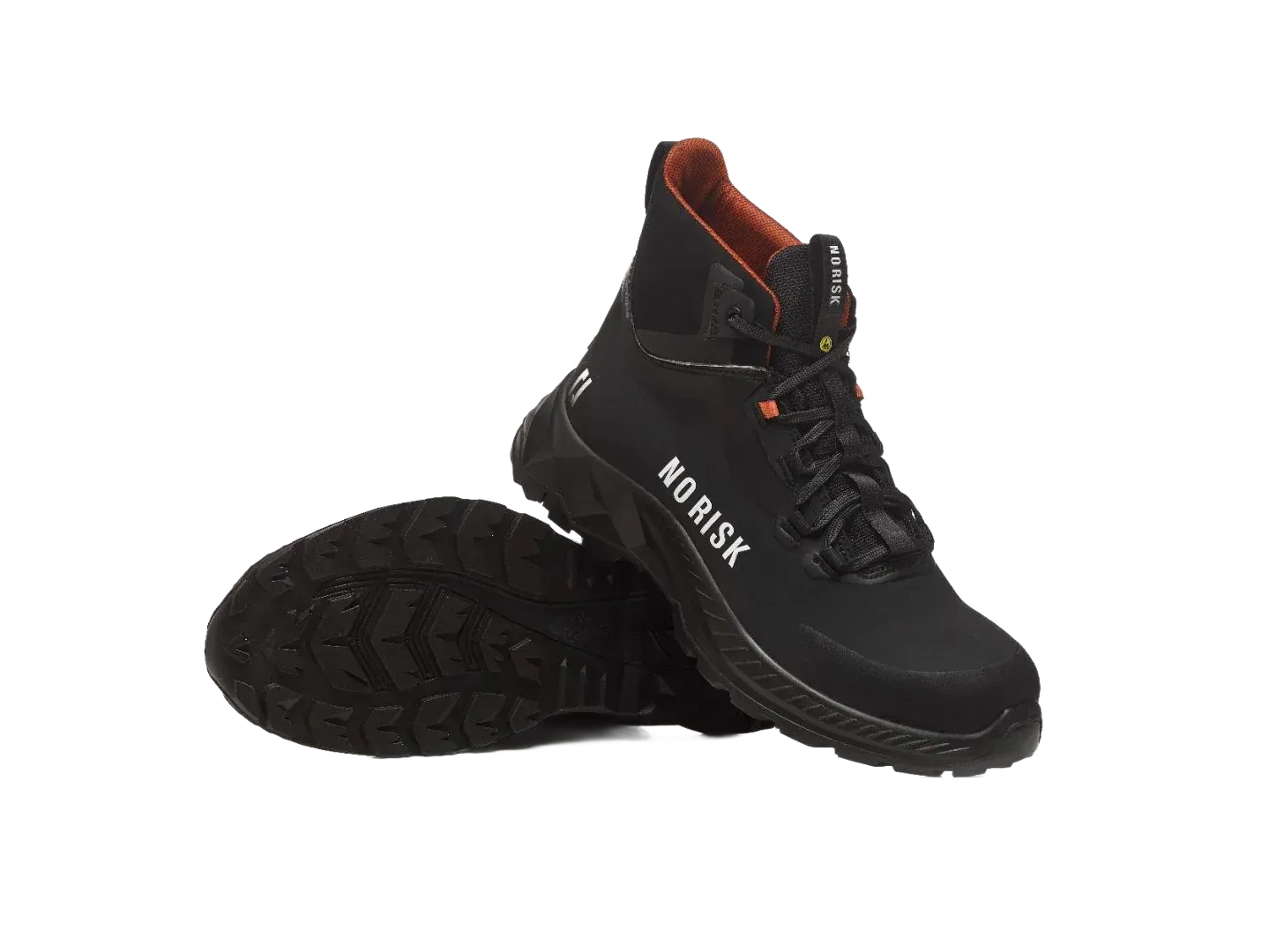 Ein Paar No Risk X-treme Black Sicherheitsschuh