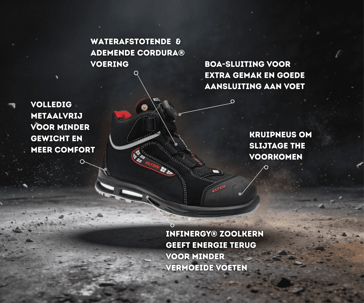 Specification sheet of Elten Sander XXT Pro BOA