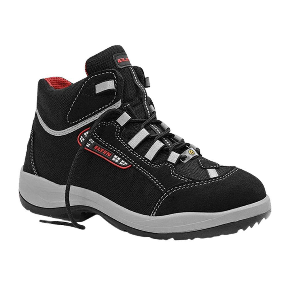 Maja mid S3S women's work shoe diagonal front view