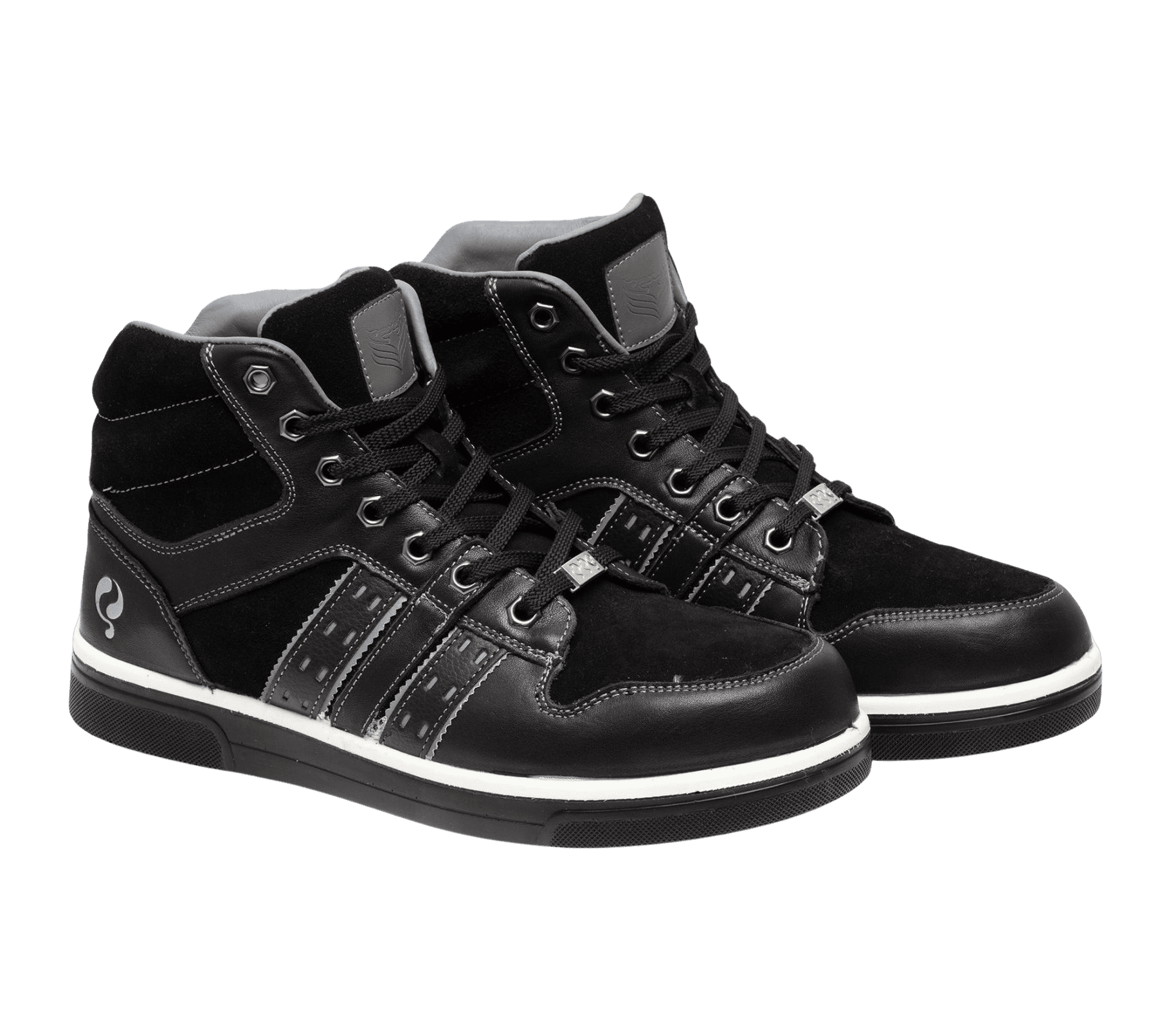 atmospheric image of 1 pair of Quick Olympic black from the front view