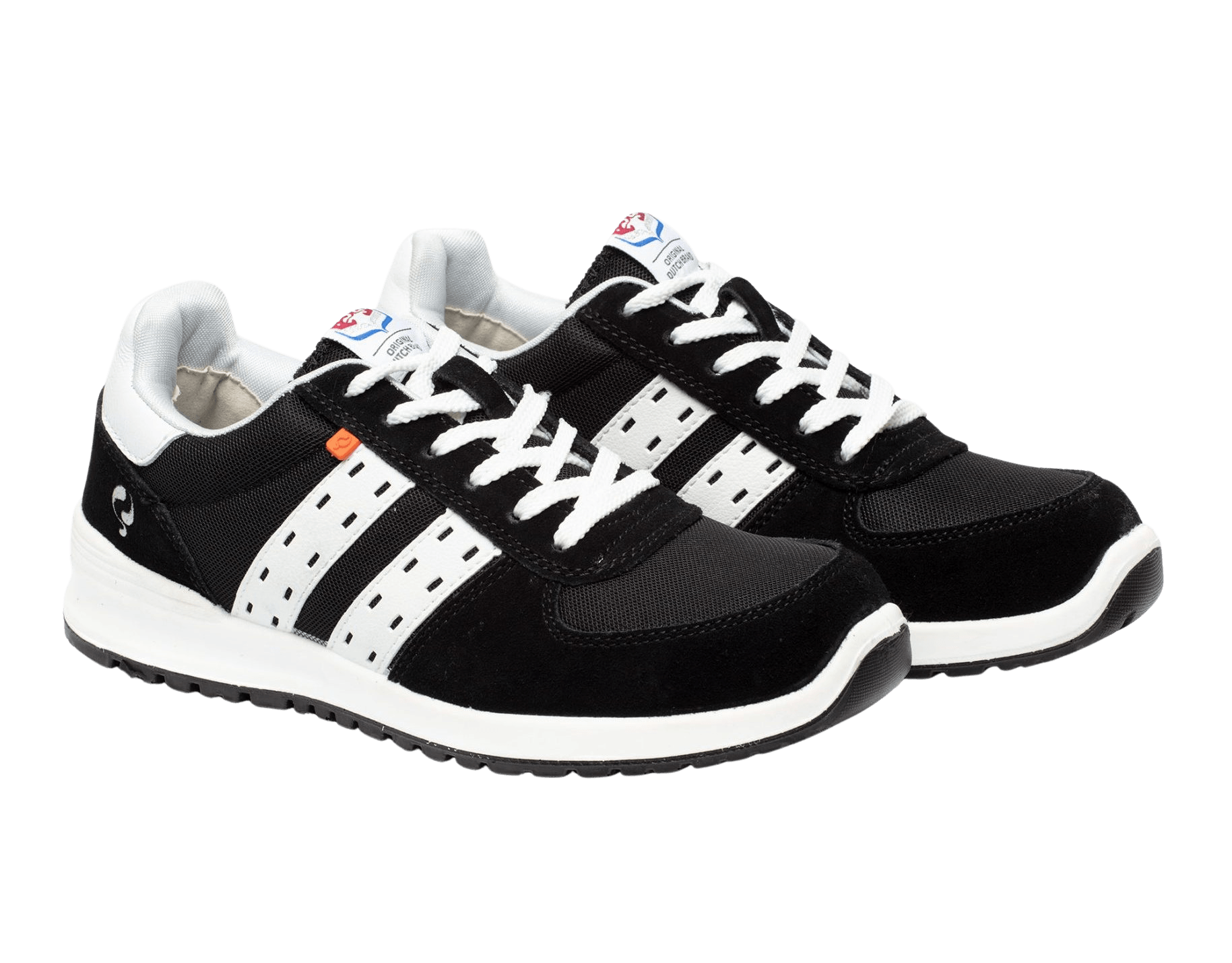 atmospheric image of 1 pair of Quick sprint black right front view