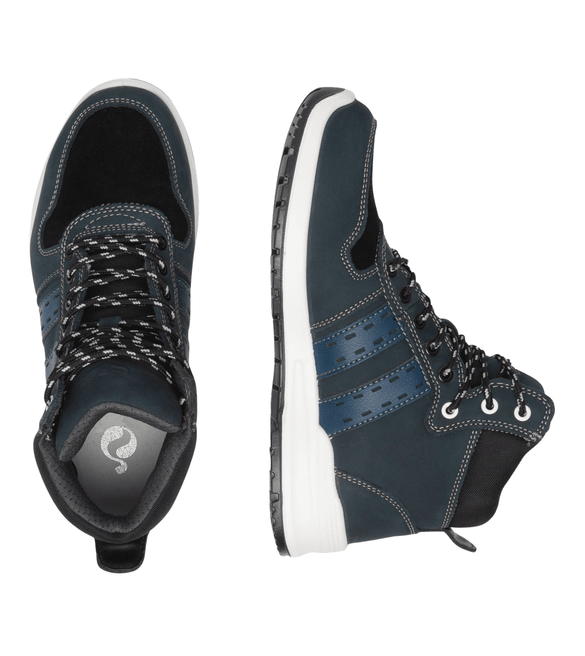 boven aanzicht Quick Sport blauw hoog